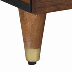 Salontafel 80 X 50 X 40 Cm Massief Mangohout