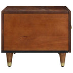 Salontafel 80 X 50 X 40 Cm Massief Mangohout