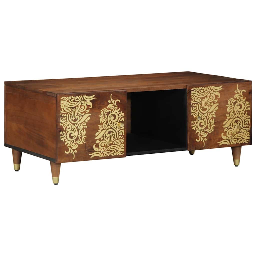 Salontafel 100 X 54 X 40 Cm Massief Mangohout