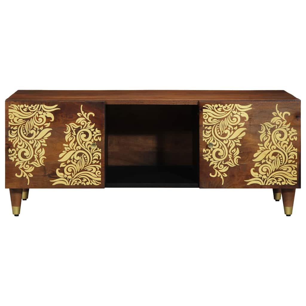 Salontafel 100 X 54 X 40 Cm Massief Mangohout