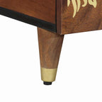 Salontafel 80 X 54 X 40 Cm Massief Mangohout