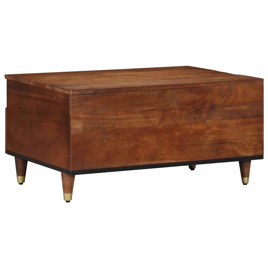 Salontafel 80 X 54 X 40 Cm Massief Mangohout