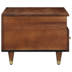 Salontafel 80 X 54 X 40 Cm Massief Mangohout
