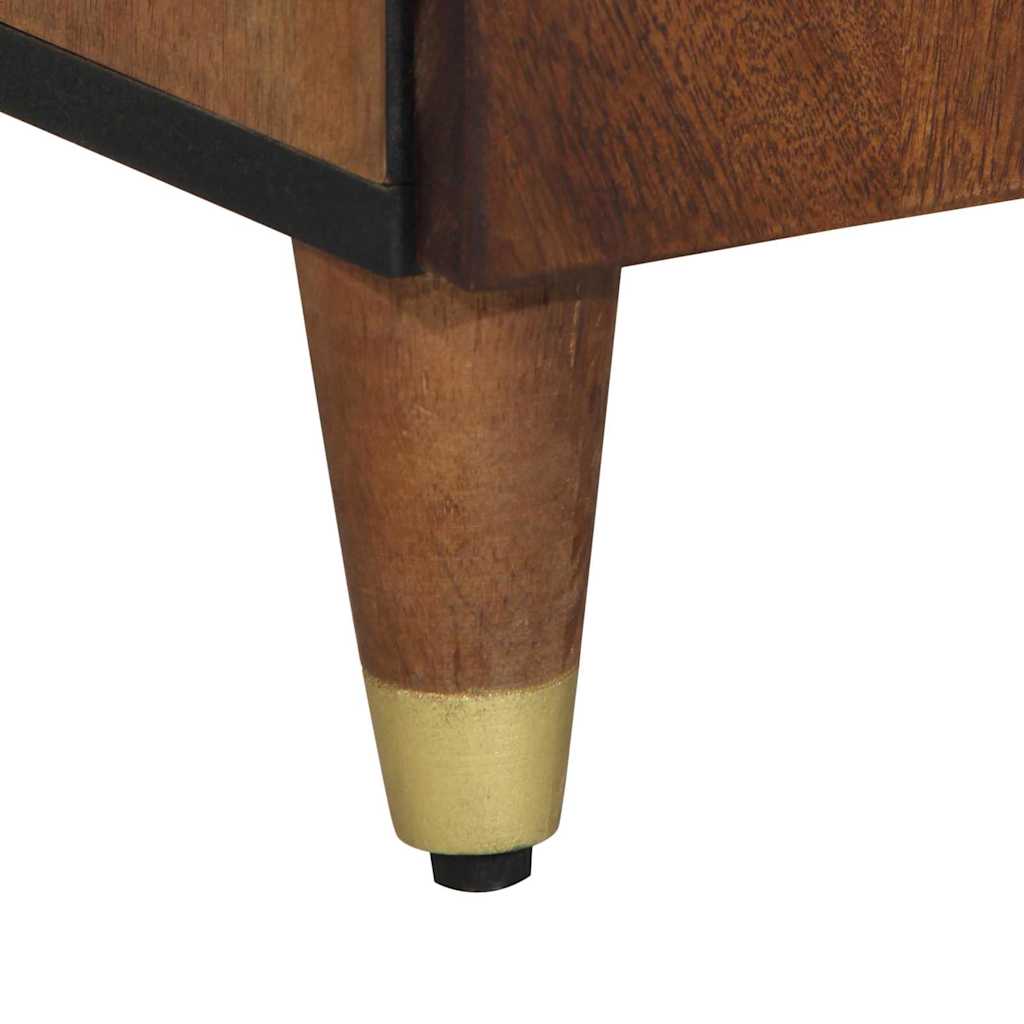 Dressoir 38 X 33.5 X 160 Cm Massief Mangohout
