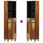 Dressoir 38 X 33.5 X 160 Cm Massief Mangohout