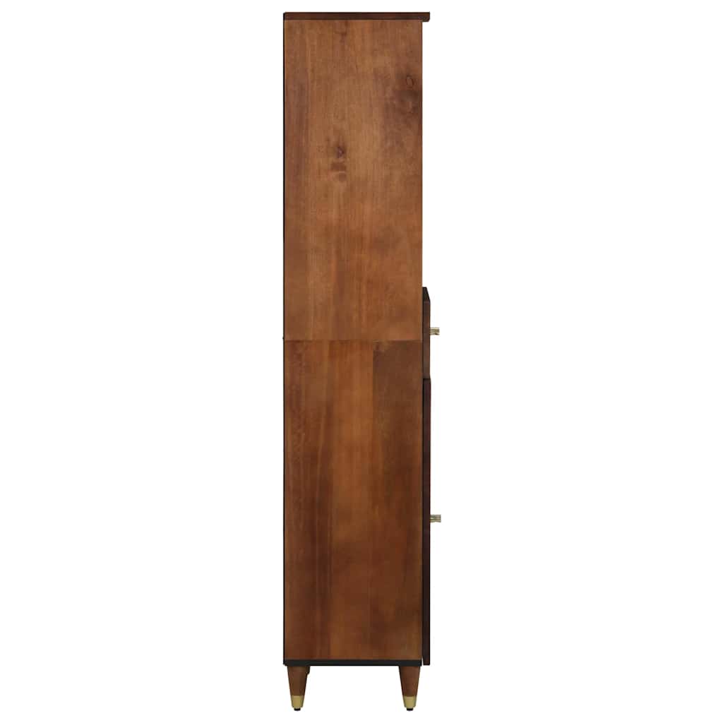 Dressoir 38 X 33.5 X 160 Cm Massief Mangohout