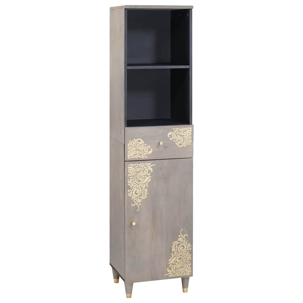 Dressoir 38 X 33.5 X 160 Cm Massief Mangohout