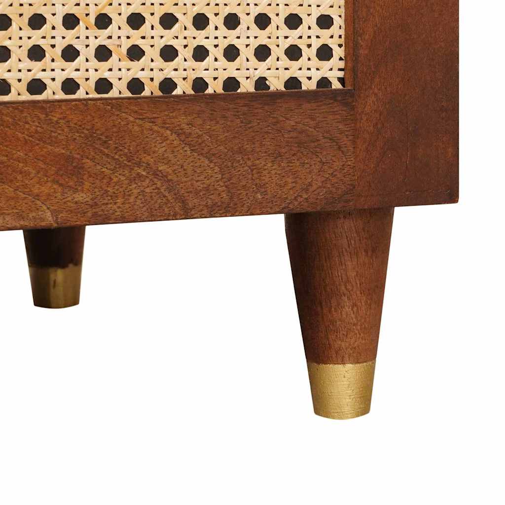 Salontafels Bruin 80 X 50 X 40 Cm Bamboe En Massief Mango Hout