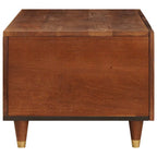 Salontafels Bruin 80 X 50 X 40 Cm Bamboe En Massief Mango Hout