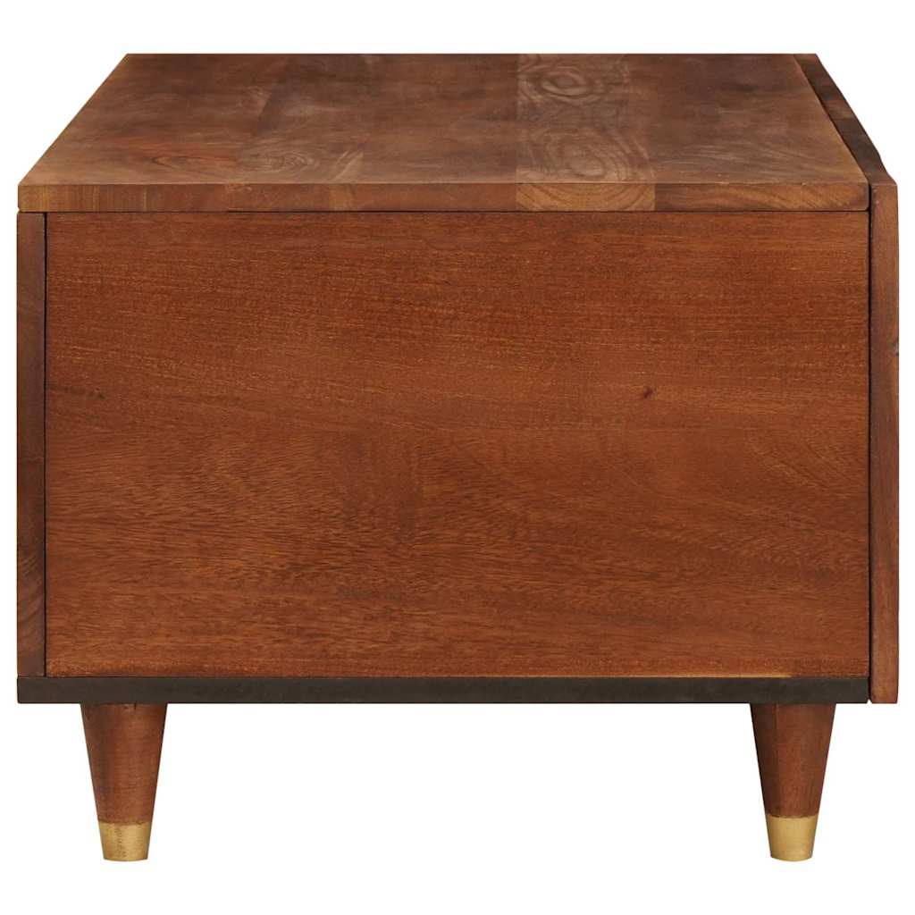 Salontafels Bruin 80 X 50 X 40 Cm Bamboe En Massief Mango Hout