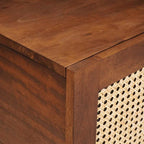 Salontafels Bruin 100 X 54 X 40 Cm Bamboe En Massief Mango Hout