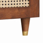 Salontafels Bruin 80 X 54 X 40 Cm Bamboe En Massief Mango Hout
