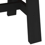 Salontafel Noain A-Vormige Poten 120X60X40 Cm Massief Hout