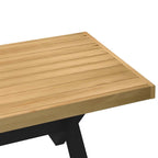 Salontafel Noain X-Vormige Poten 120X60X40 Cm Massief Hout