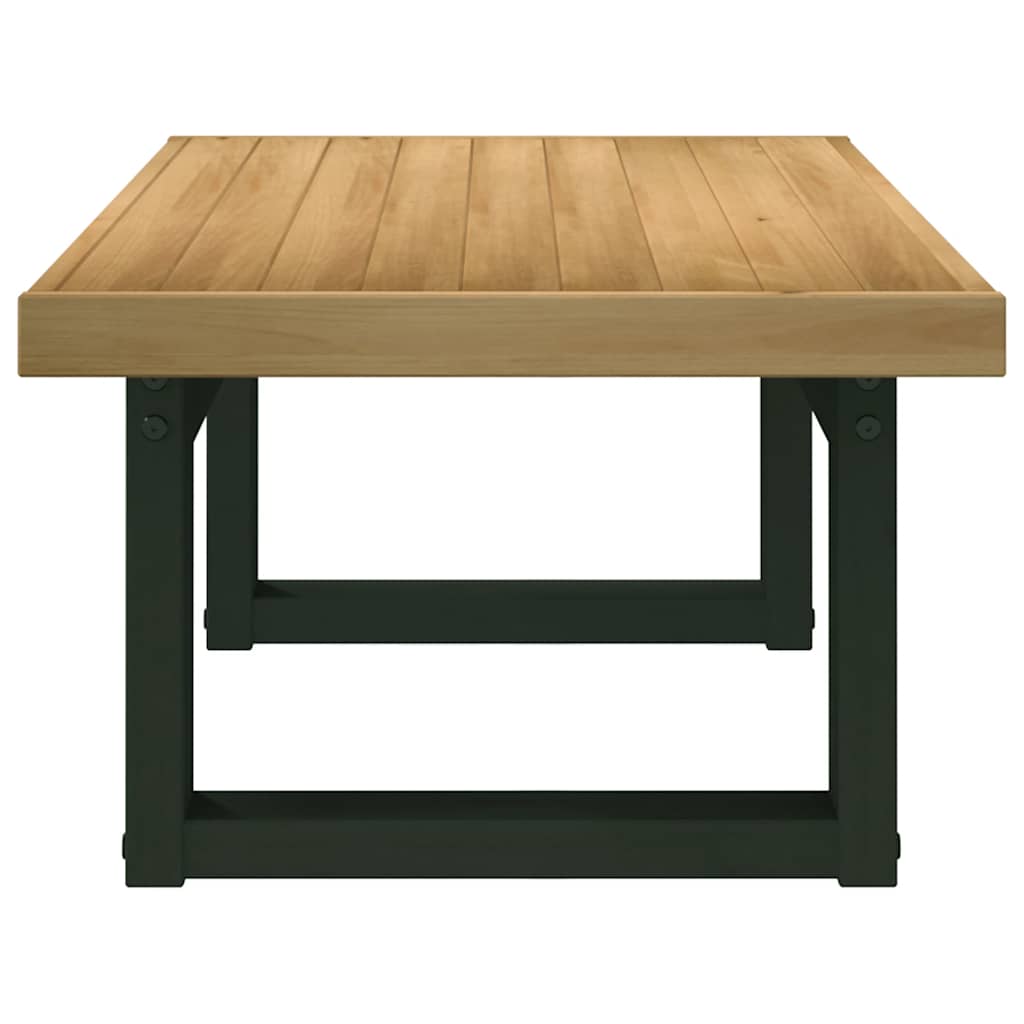 Salontafel Noain U-Vormige Poten 120X60X40 Cm Massief Hout