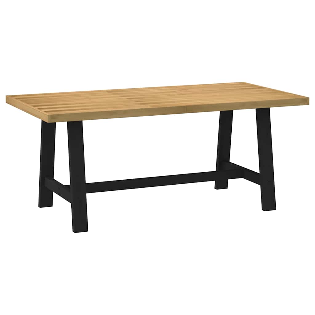 Eettafel Noain E Poten 180X90X75 Cm Massief Grenenhout