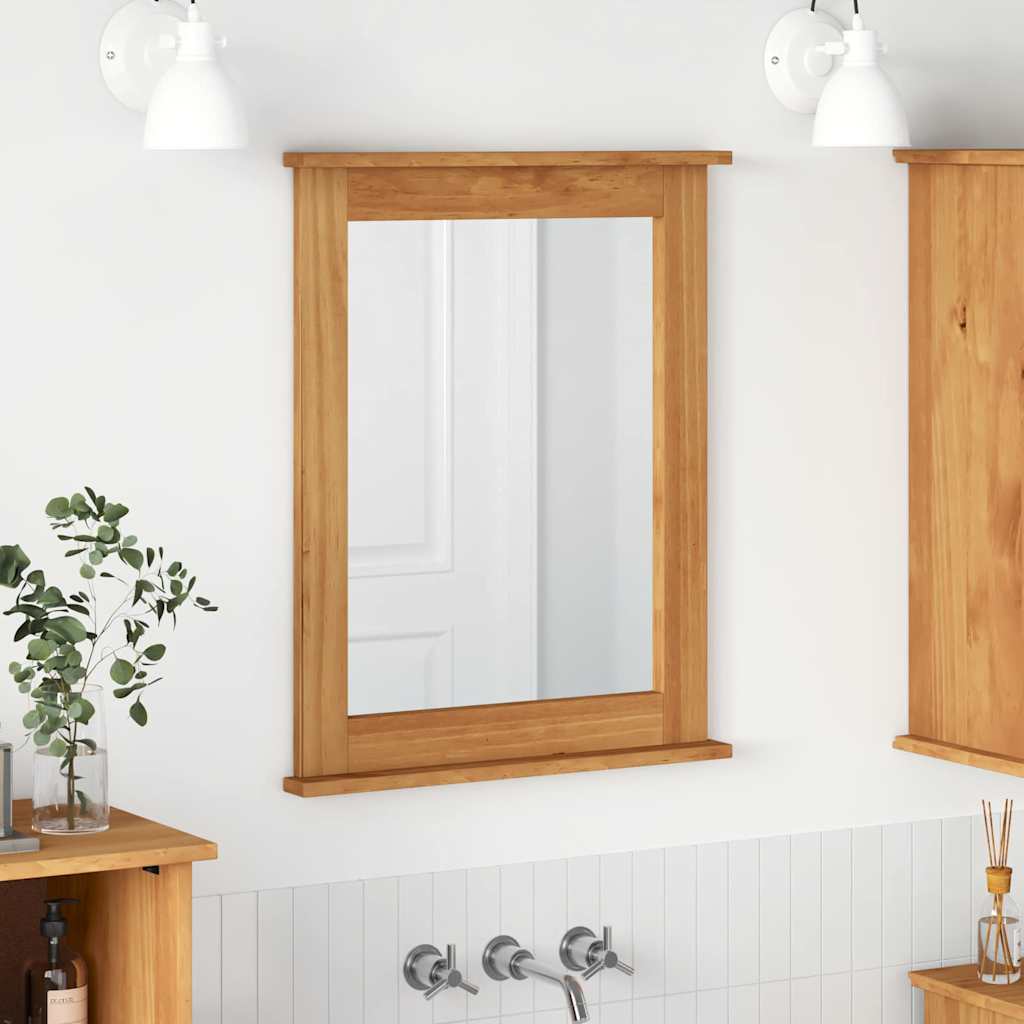 Spiegel Vigo 55.5 X 5 X 70 Cm Massief Grenenhout