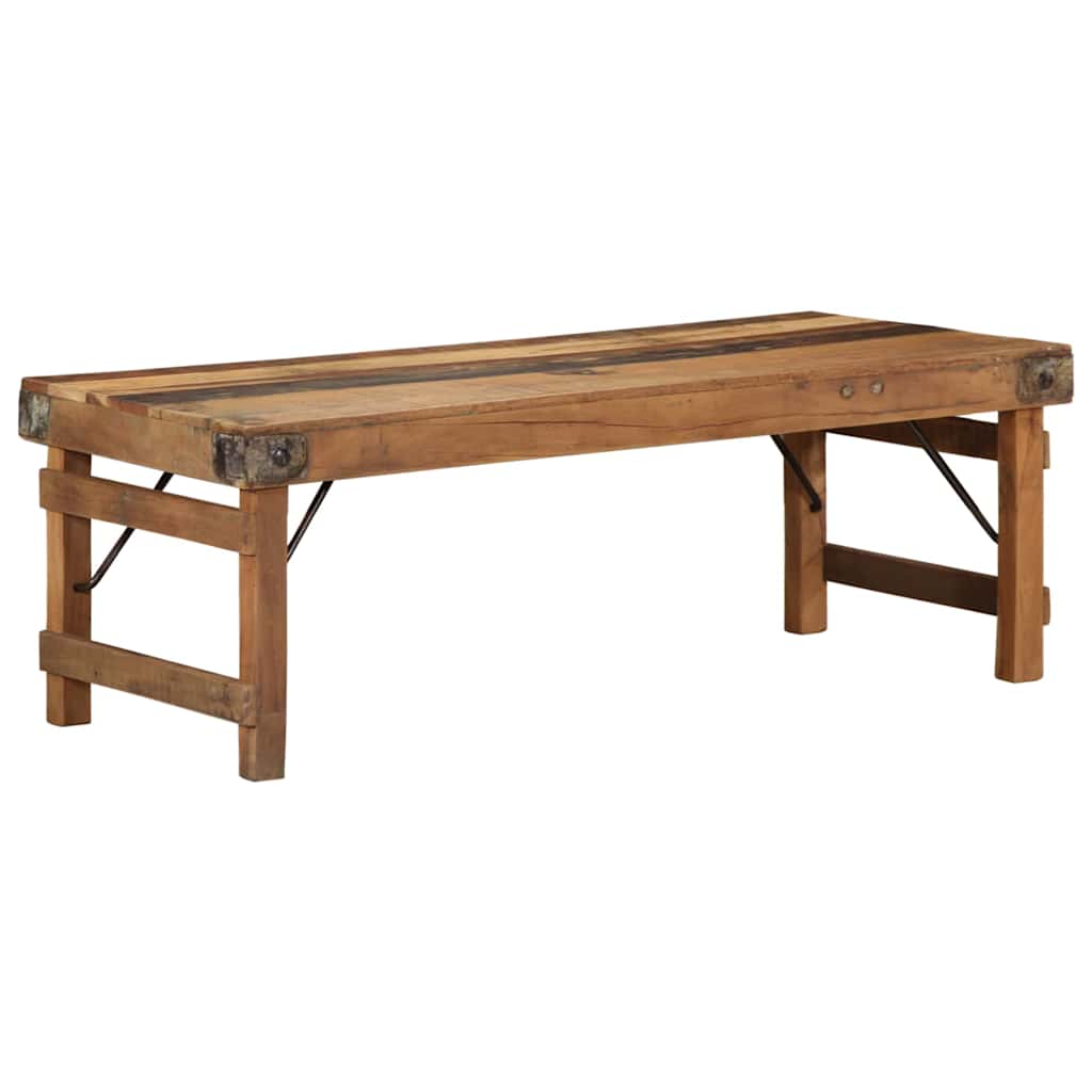 Salontafel Bruin Massief Gerecycled Hout