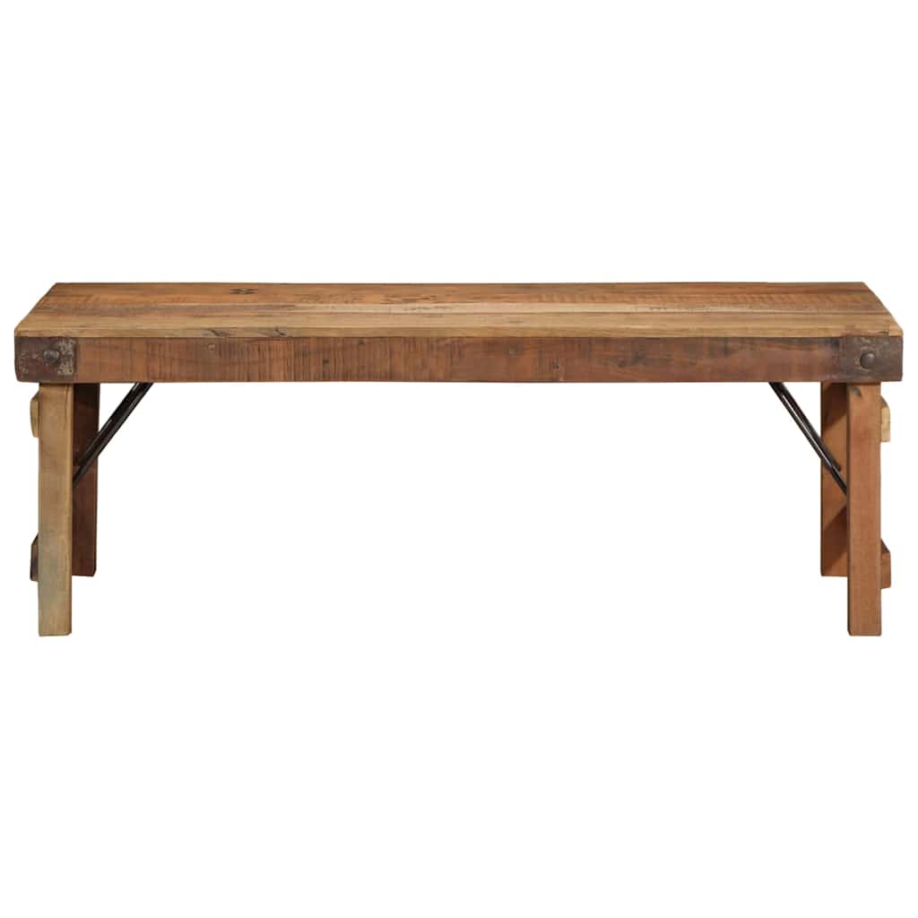 Salontafel Bruin Massief Gerecycled Hout