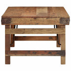 Salontafel Bruin Massief Gerecycled Hout