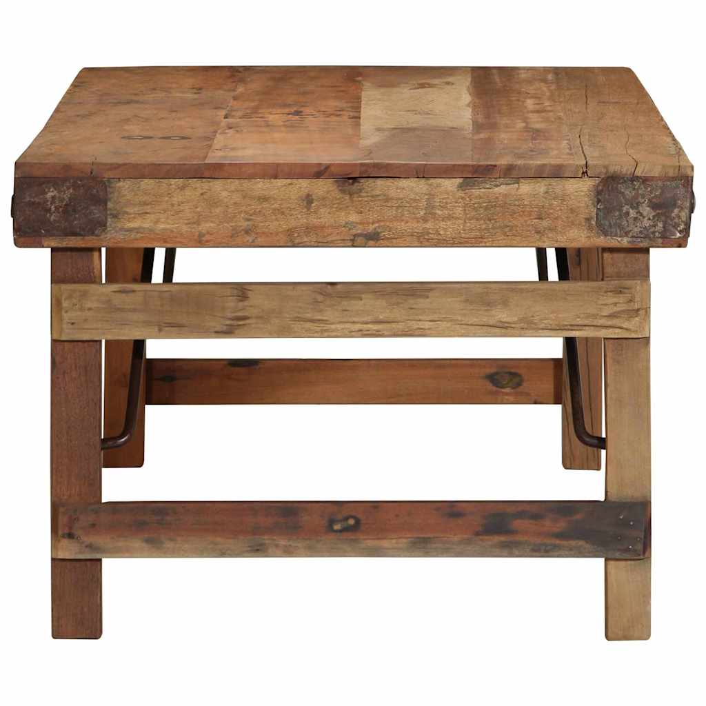 Salontafel Bruin Massief Gerecycled Hout