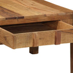 Salontafel Bruin 110 X 55 X 35 Cm Massief Gerecycled Hout