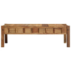 Salontafel Bruin 110 X 55 X 35 Cm Massief Gerecycled Hout