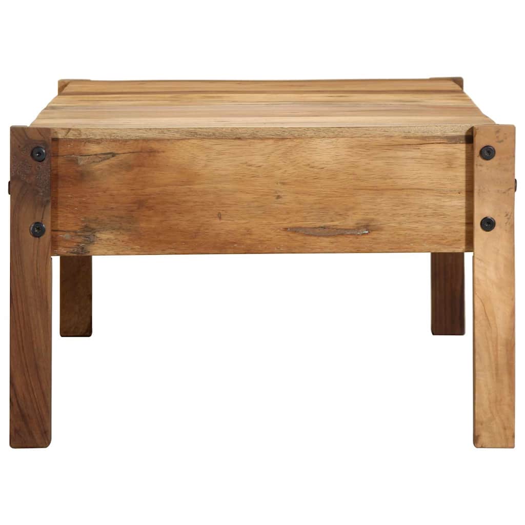 Salontafel Bruin 110 X 55 X 35 Cm Massief Gerecycled Hout