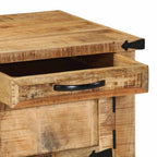 Salontafel With Drawer Bruin 90 X 50 X 40 Cm Massief Mangohout