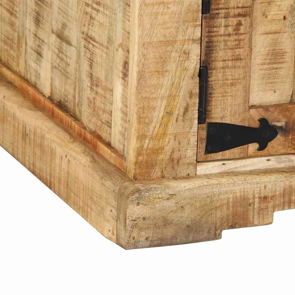 Salontafel With Drawer Bruin 90 X 50 X 40 Cm Massief Mangohout