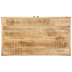 Salontafel With Drawer Bruin 90 X 50 X 40 Cm Massief Mangohout
