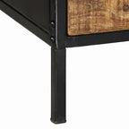 Salontafel With Drawer Bruin 90 X 50 X 40 Cm Massief Mangohout
