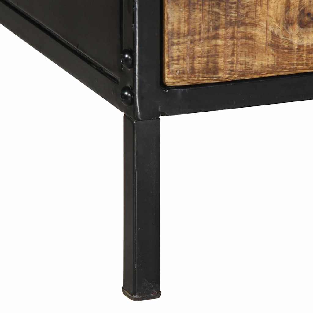 Salontafel With Drawer Bruin 90 X 50 X 40 Cm Massief Mangohout