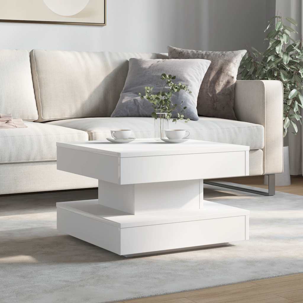 Salontafel 360 Graden Draaibaar 50X50X34,5 Cm
