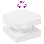 Salontafel 360 Graden Draaibaar 50X50X34,5 Cm