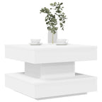 Salontafel 360 Graden Draaibaar 50X50X34,5 Cm