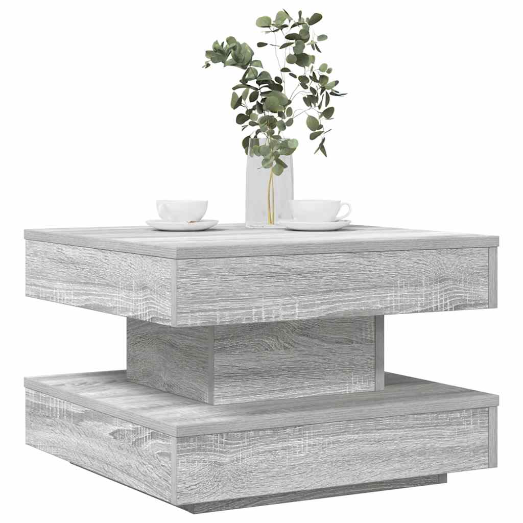 Salontafel 360 Graden Draaibaar 50X50X34,5 Cm
