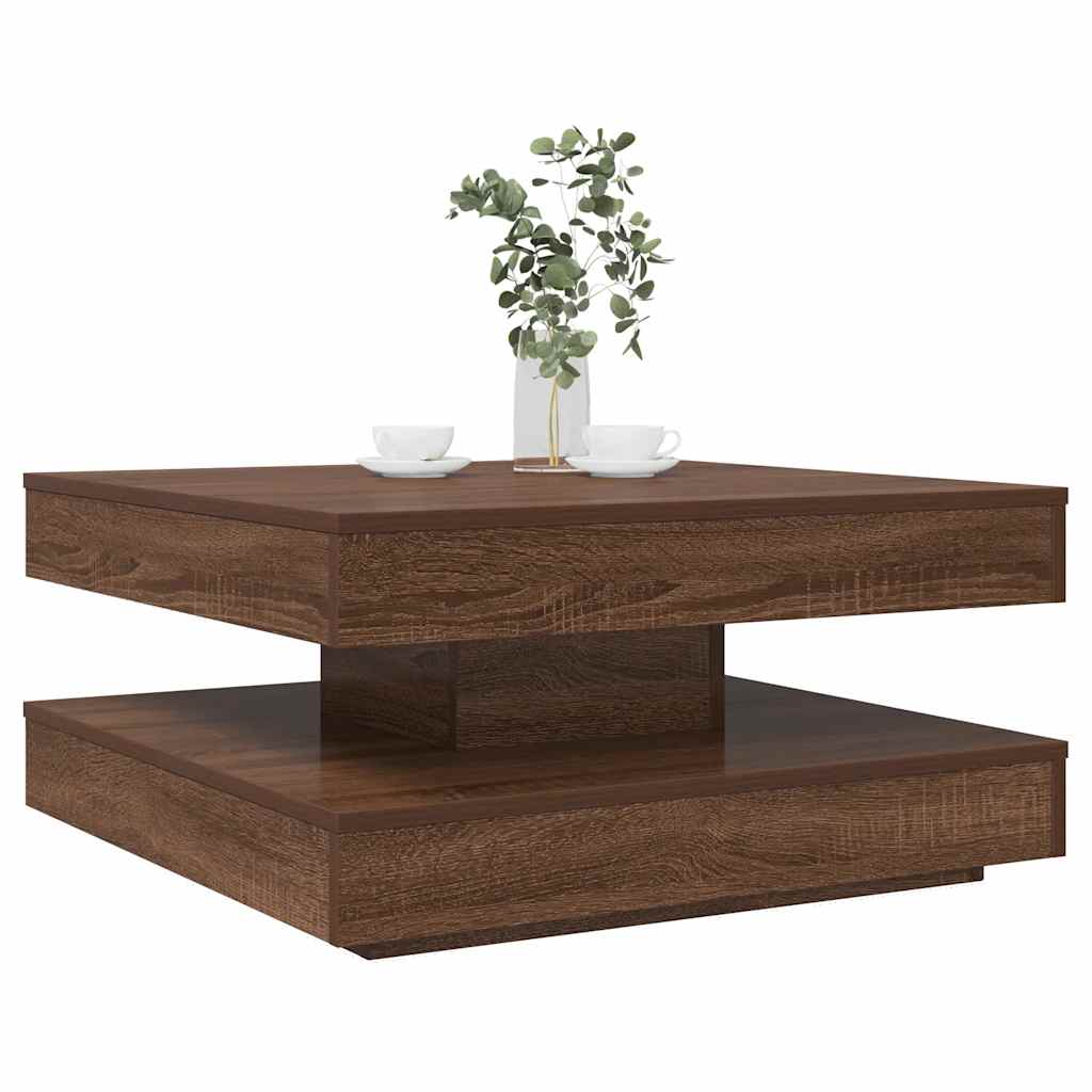 Salontafel 360 Graden Draaibaar 50X50X34,5 Cm