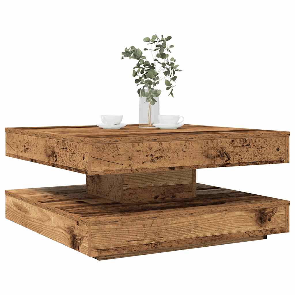 Salontafel 360 Graden Draaibaar 50X50X34,5 Cm