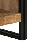 Salontafel 70X50X38 Cm Massief Ruw Bruin