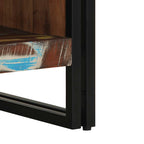 Salontafel 50X50X38 Cm Massief Gerecycled Hout Meerkleurig Multikleur