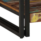 Salontafel 90X50X38 Cm Massief Gerecycled Hout Meerkleurig Multikleur
