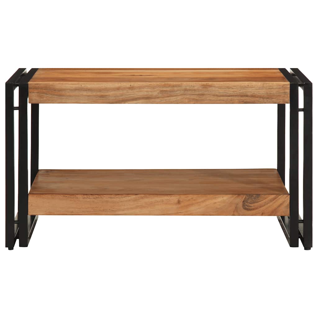 Salontafel 70X50X38 Cm Massief Acaciahout Multikleur
