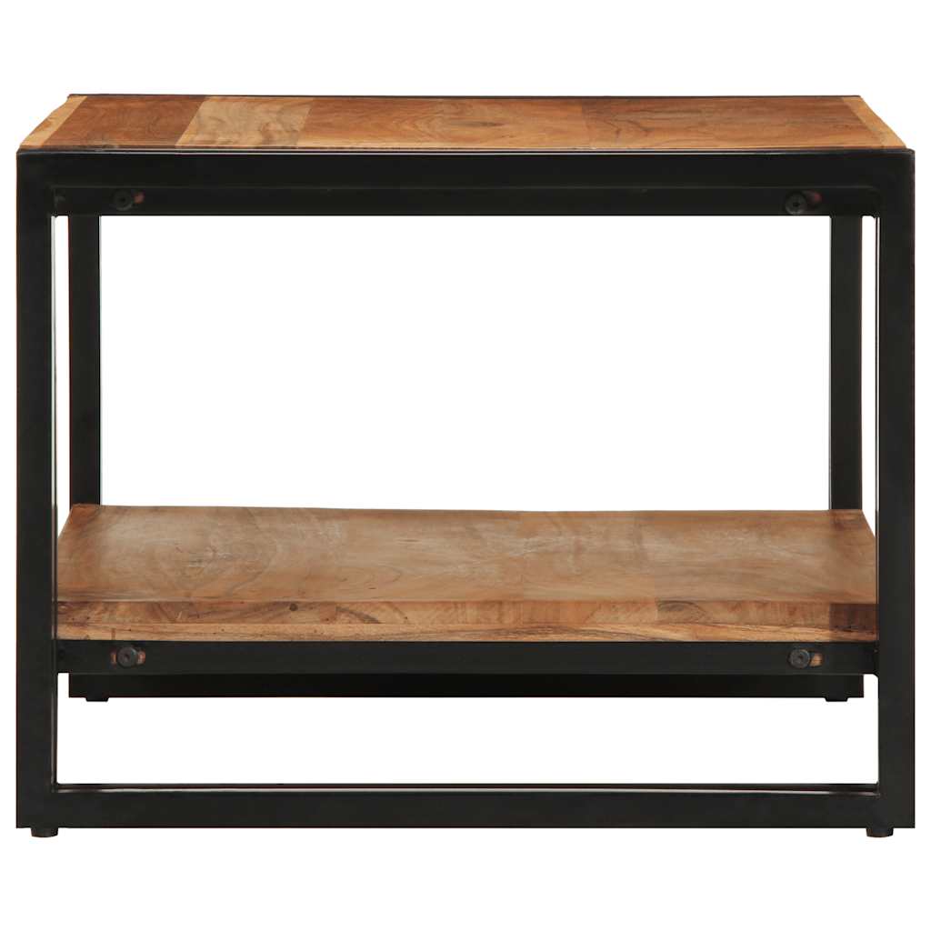 Salontafel 70X50X38 Cm Massief Acaciahout Multikleur