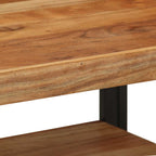 Salontafel 70X50X38 Cm Massief Acaciahout Multikleur