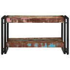 Salontafel 70X50X38 Cm Massief Gerecycled Hout Meerkleurig Multikleur
