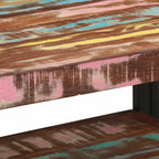 Salontafel 70X50X38 Cm Massief Gerecycled Hout Meerkleurig Multikleur