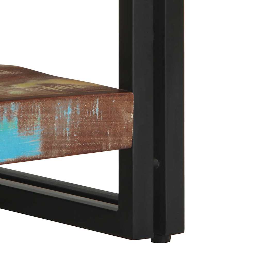 Salontafel 70X50X38 Cm Massief Gerecycled Hout Meerkleurig Multikleur