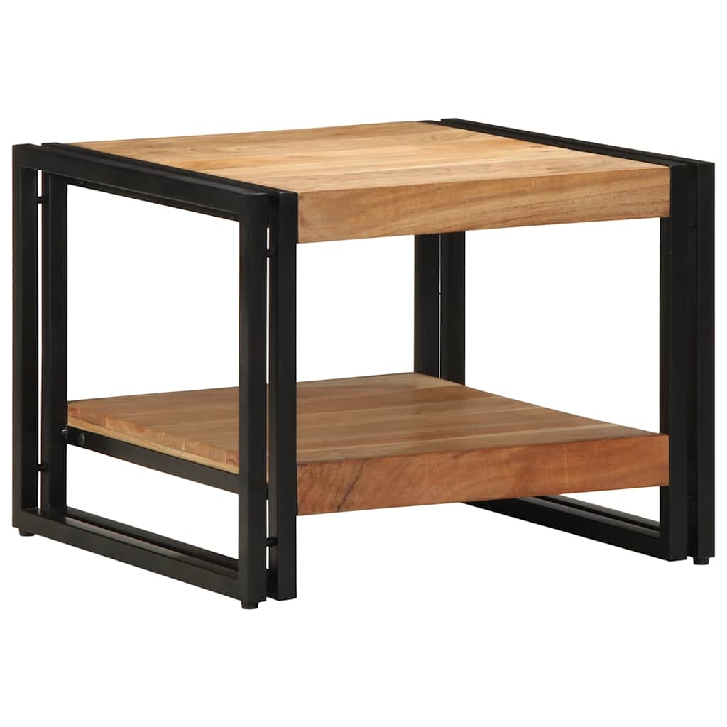 Salontafel 50X50X38 Cm Massief Acaciahout Multikleur