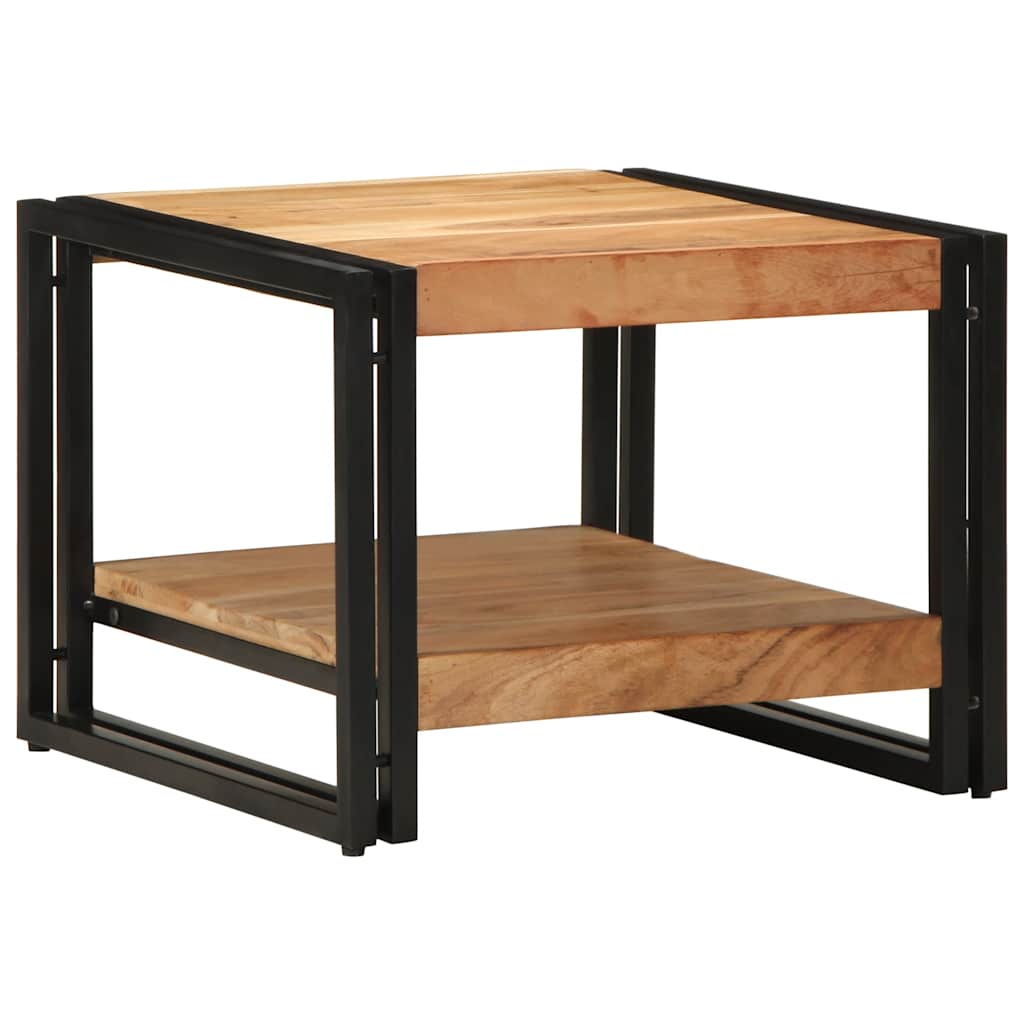 Salontafel 50X50X38 Cm Massief Acaciahout Multikleur